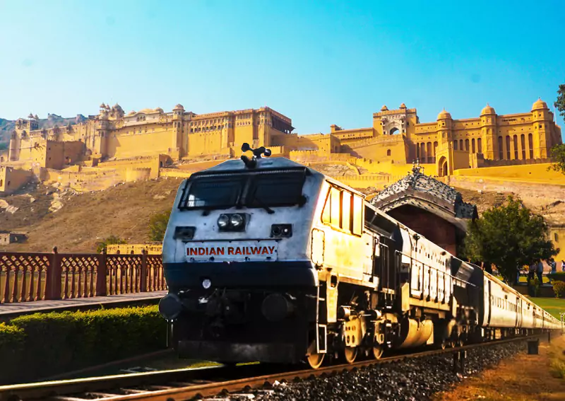 Jaipur Day Tour from Delhi by Train