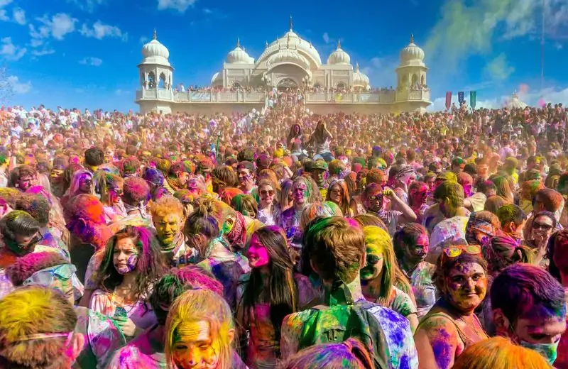 Golden Triangle Tour with Holi Festival