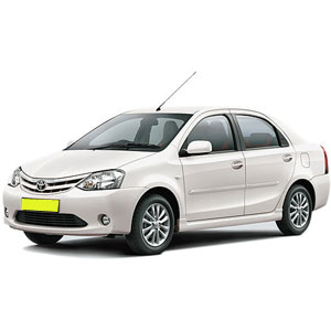 Toyota Etios Sedan for Golden Triangle tour